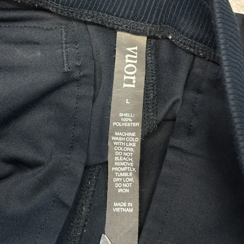 Vuori Men Meta Jogger Pants Size Large Dark Blue Performance C124 -1